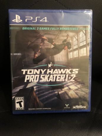 Новый Tony Hawk Pro Skater 1&2 playstation 4 ps4
