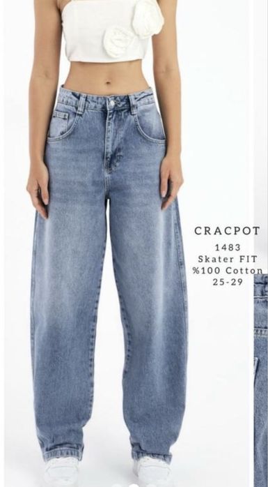 Джинси багги баггі baggy skater fit скейтри