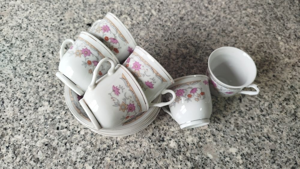 Serviço de café porcelana chinesa