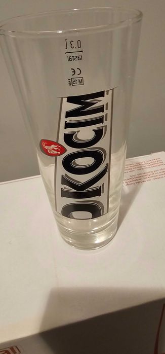Szklanki do piwa OKOCIM Nowe sztuk 5