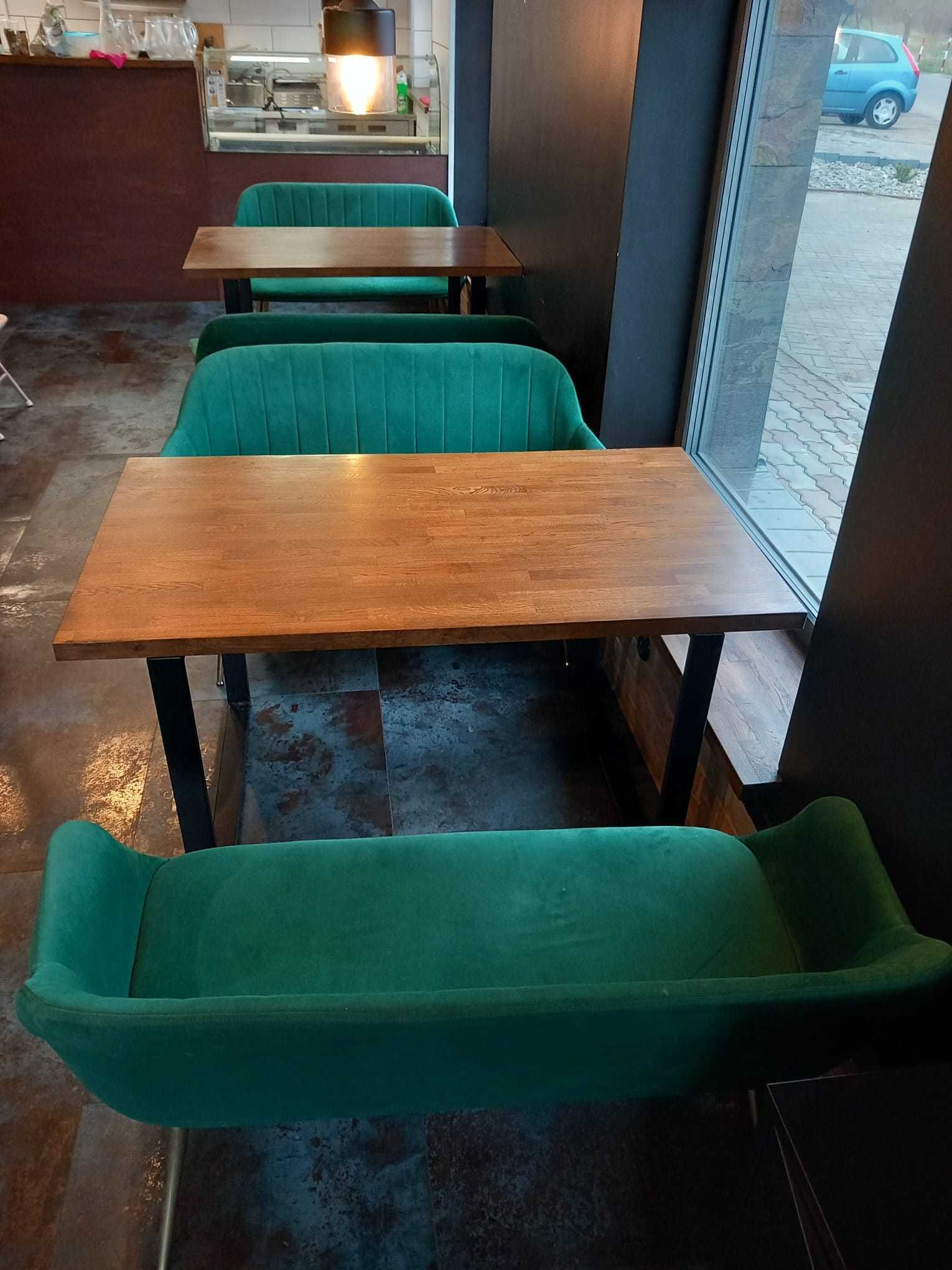 zestaw komplet stołów barowych plus sofy używane 2 kpl niezniszczone