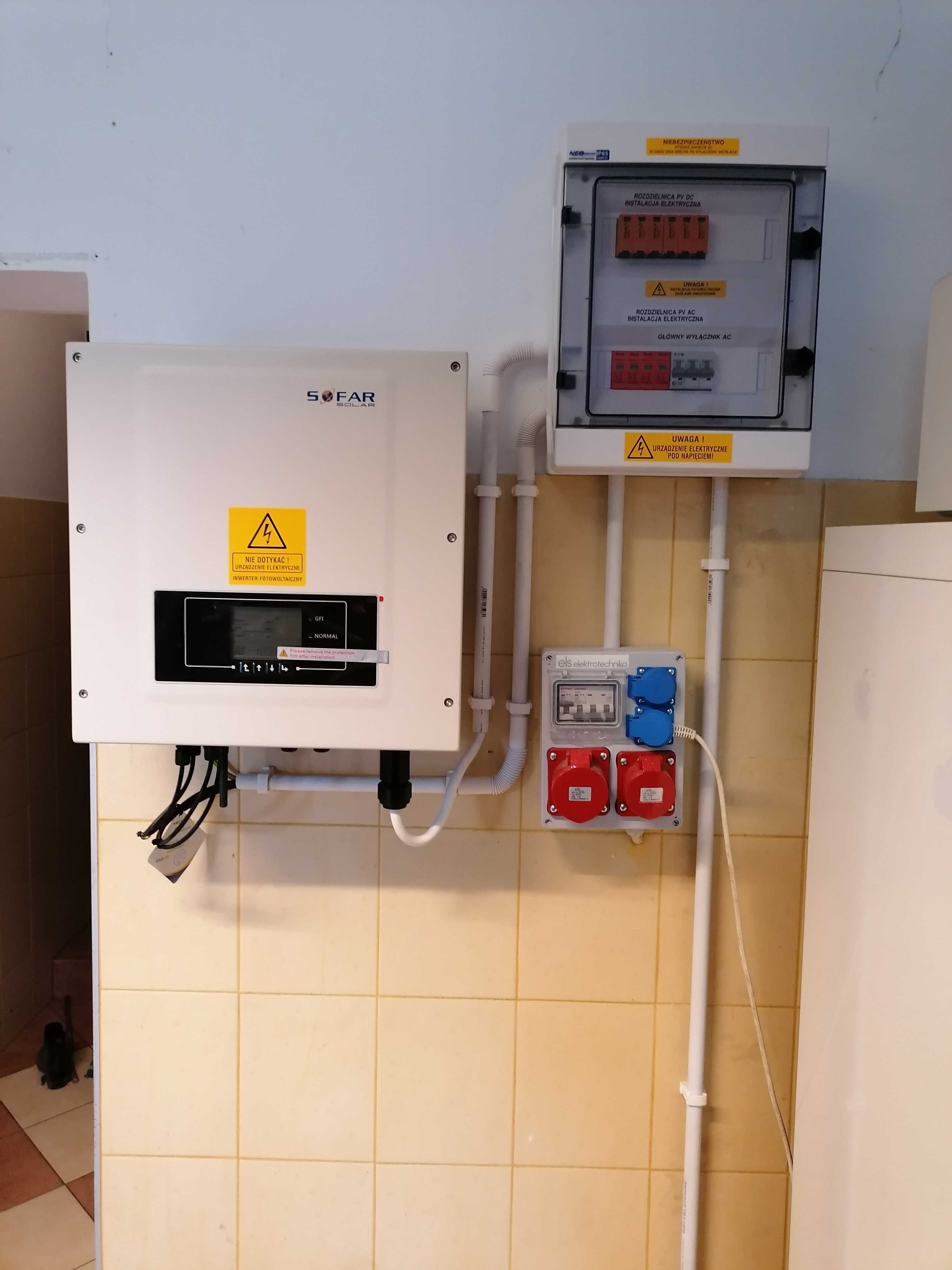 Pomiary elektryczne, usługi elektryczne, kompensator mocy biernej