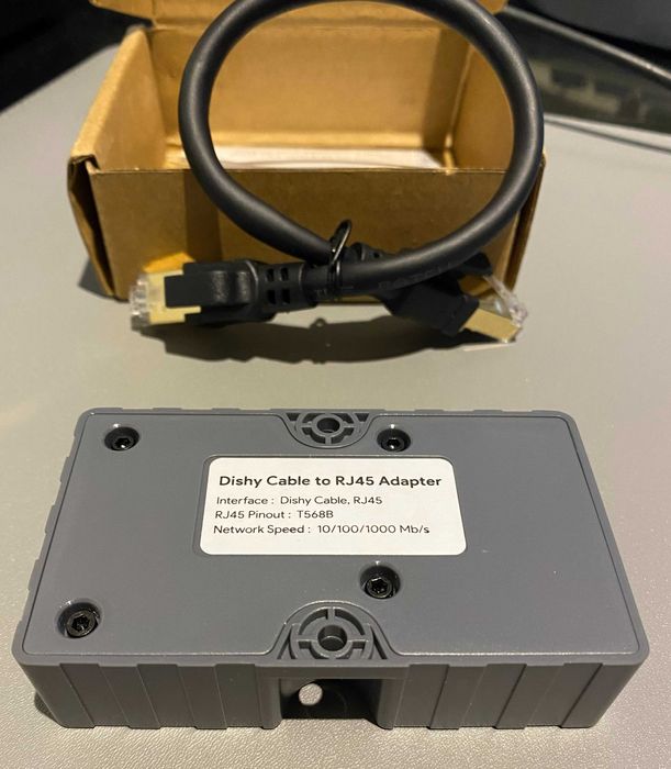Adaptador Dishy Cable to RJ45