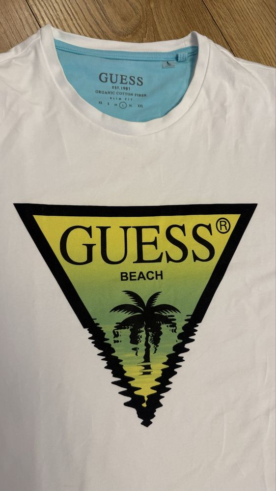 Męski t-shirt Guess L