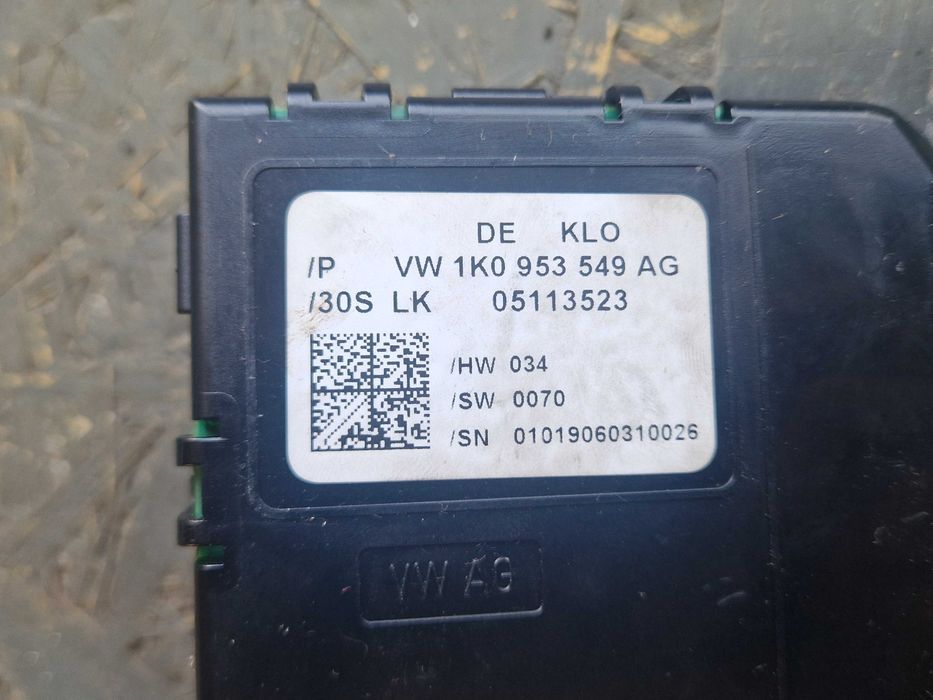 Moduł Kąta Skrętu Vw Audi Seat Skoda 1K0.953.549.AG