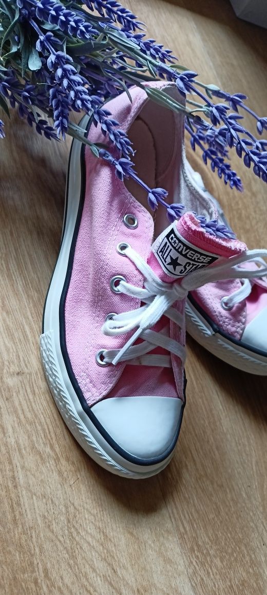 Converse  różowe