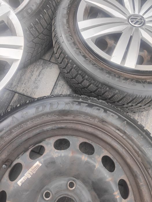 Koła zimowe 16" VW audi skoda seat 5x112
