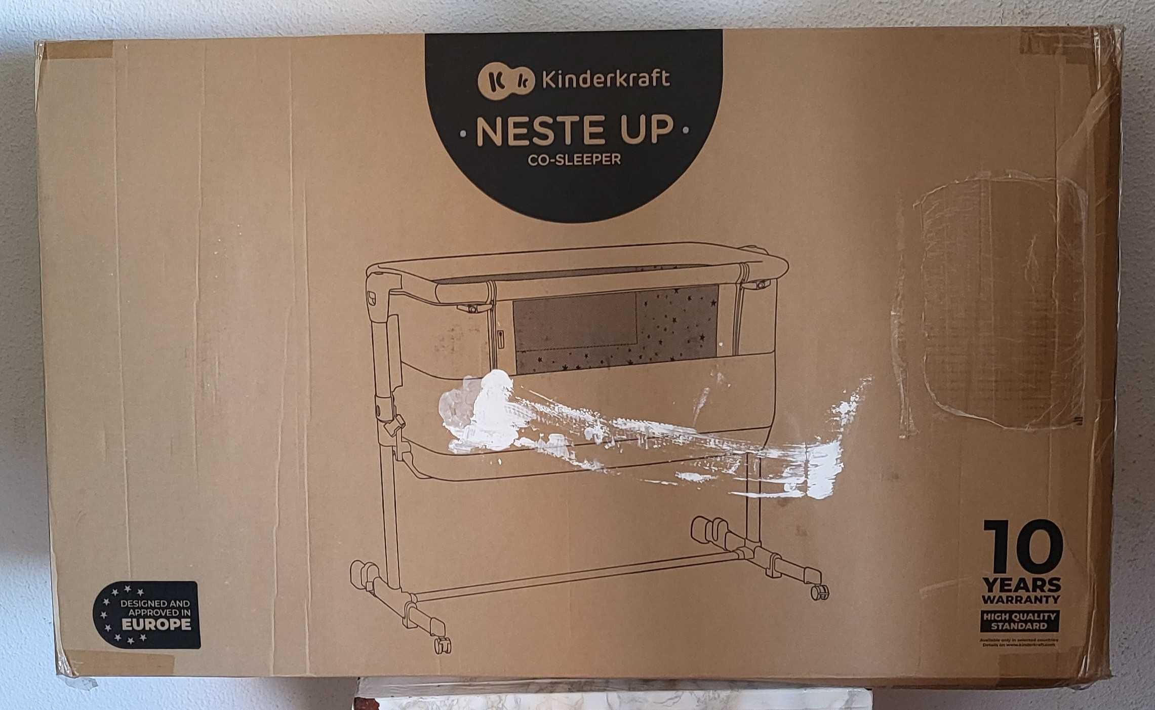 Berço Kinderkraft Neste Up Co-Sleeper, Novo