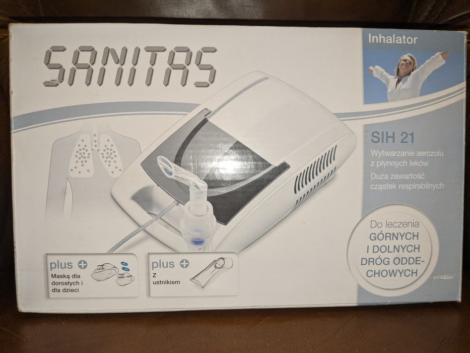 SANITAS SIH21 Inhalator pneumatyczny Nebulizator