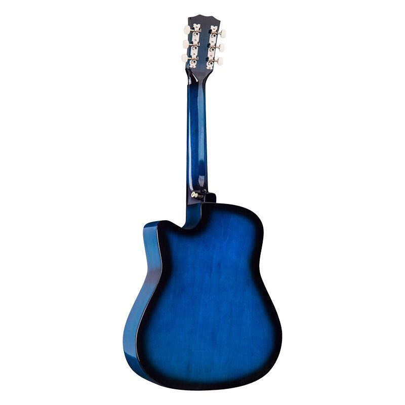 Zestaw Gitara Akustyczna Gitarowy Pokrowiec + struny + stojak