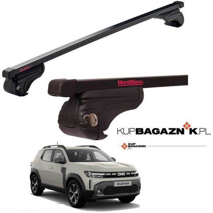 Bagażnik dachowy Dacia Duster III od 2024-> SUV bazowy belki relingi