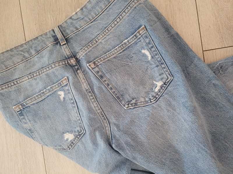 Jeansy z perełkami H&M rozmiar 27