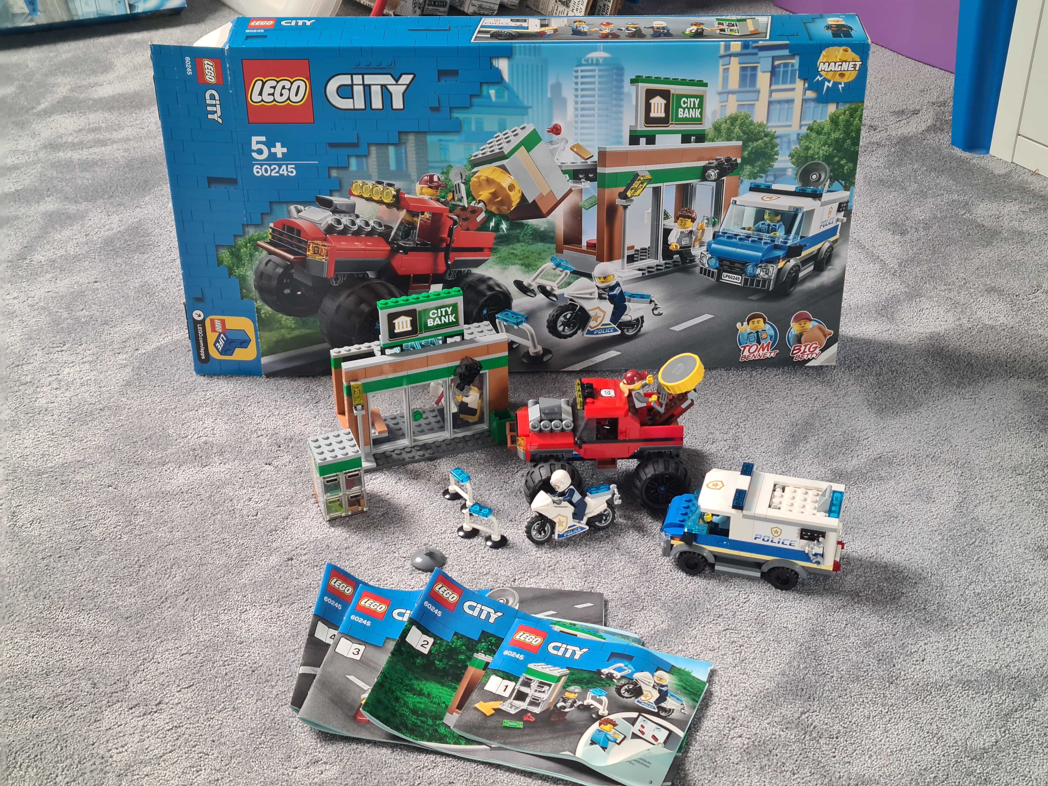 LEGO City 60245 Napad z monster truckiem