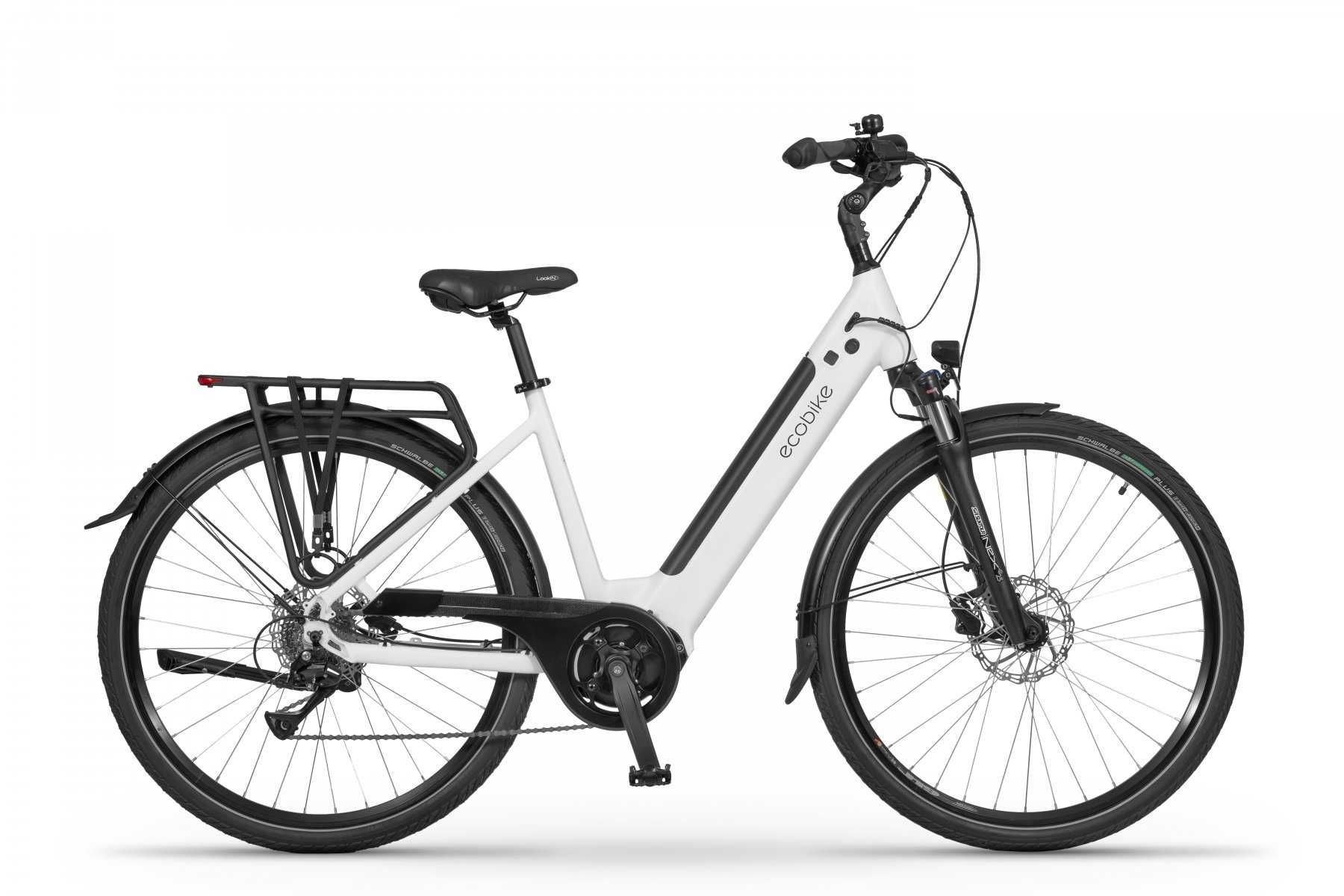 Rower elektryczny EcoBike LX 100 - silnik centralny Bafang M210