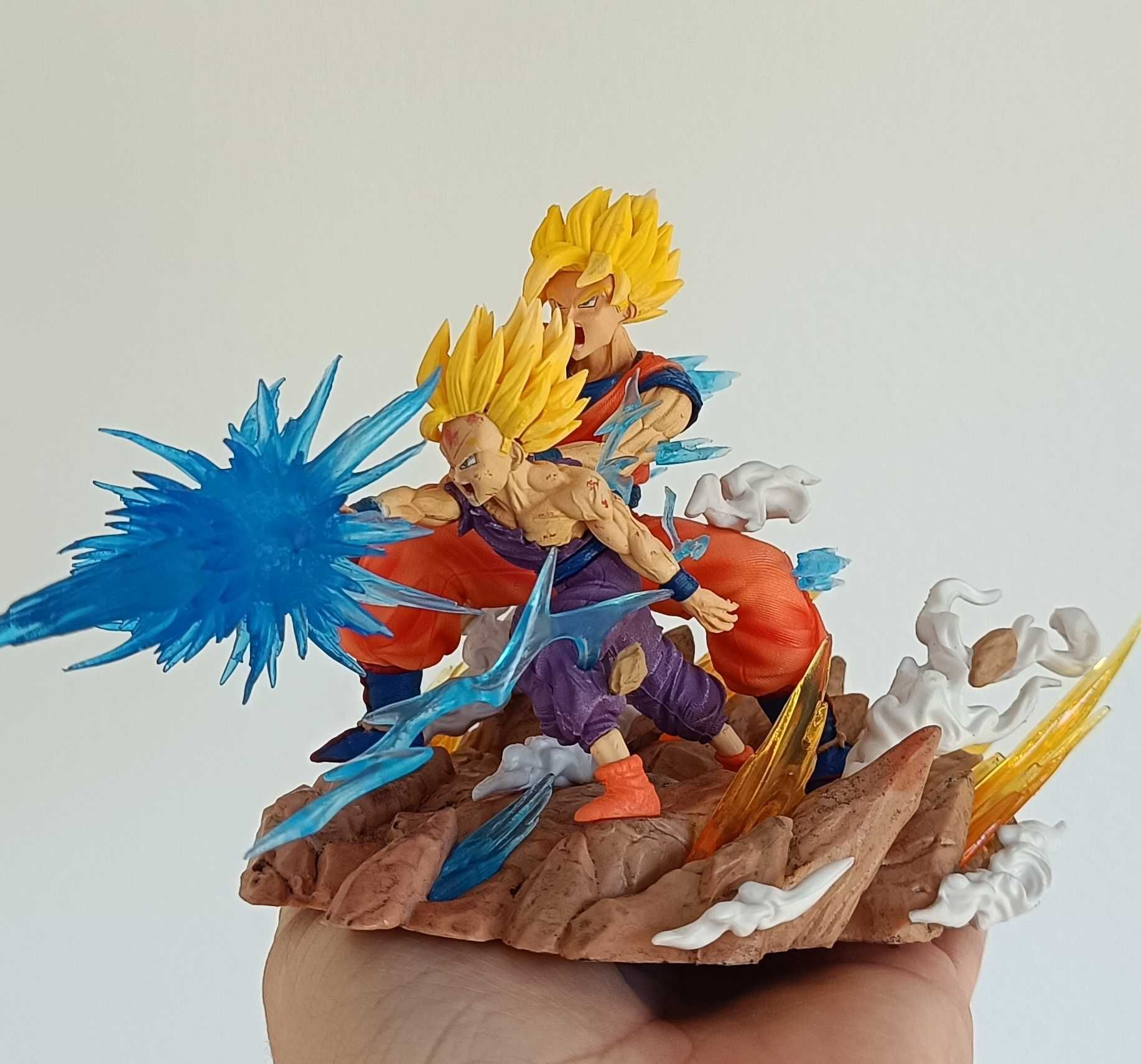 Figurka Dragon Ball Z Goku i Gohan SSJ NOWA 14.5cm