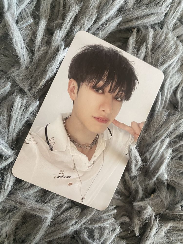 Skz bangchan Photocard, rock-star album