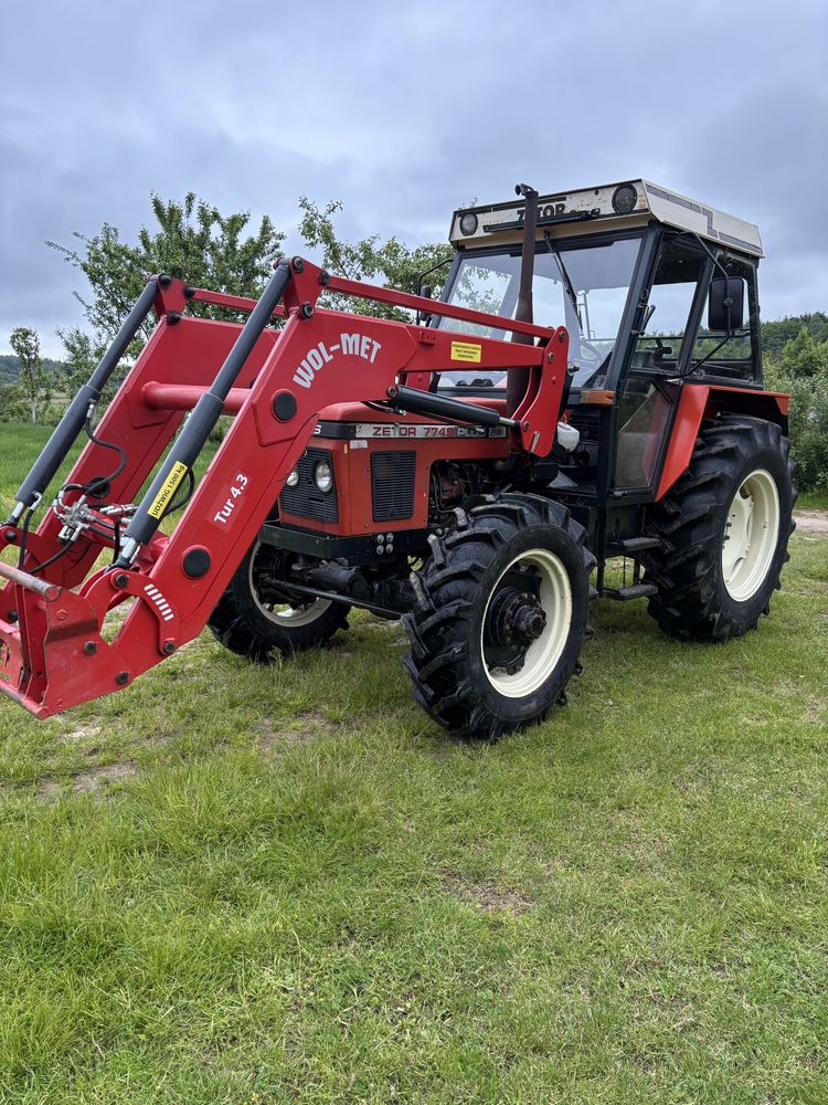 Zetor 7745 z rewersem ,,niecałe 2000 mtg”