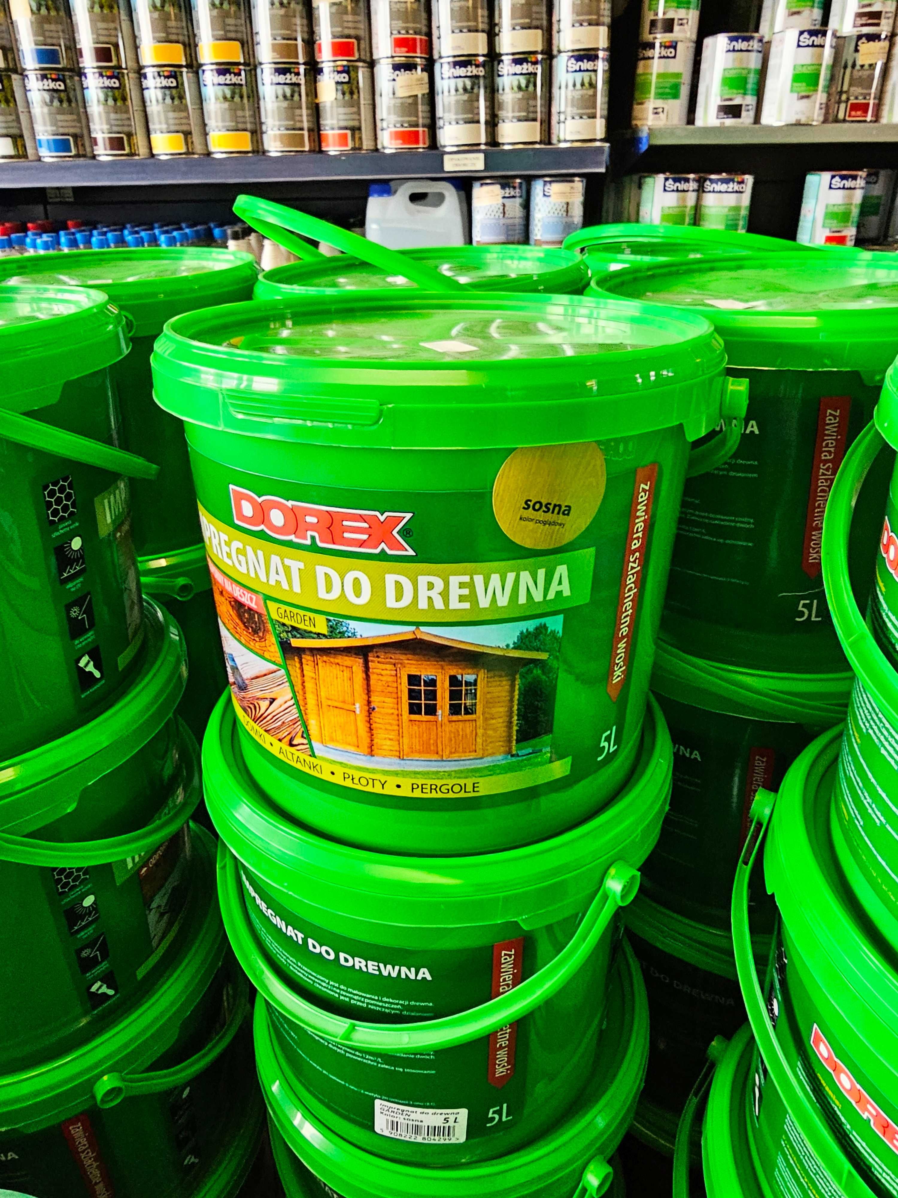 Impregnat Ogrodowy  do Drewna   Garden     5L