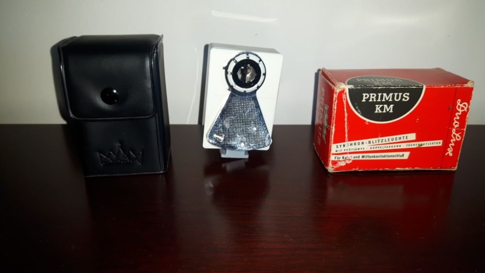 Flash Primus KM Vintage com lâmpadas