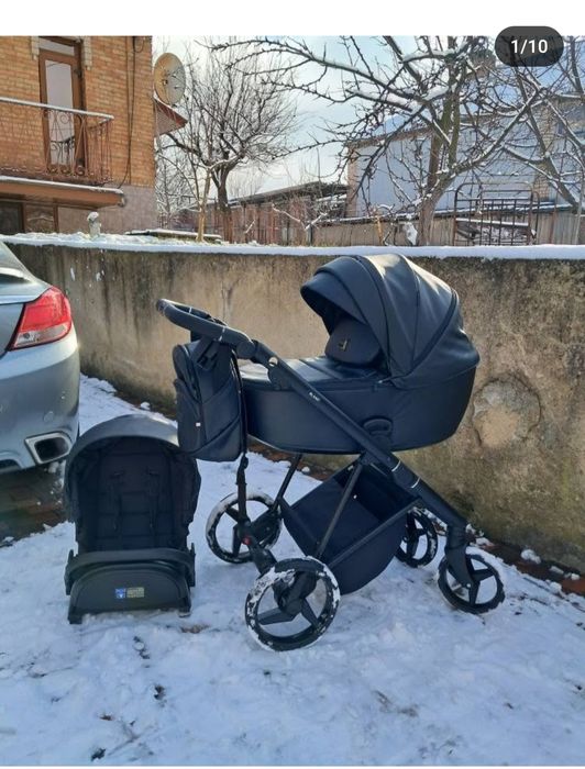 Adamex blanc lux коляска 2 в 1