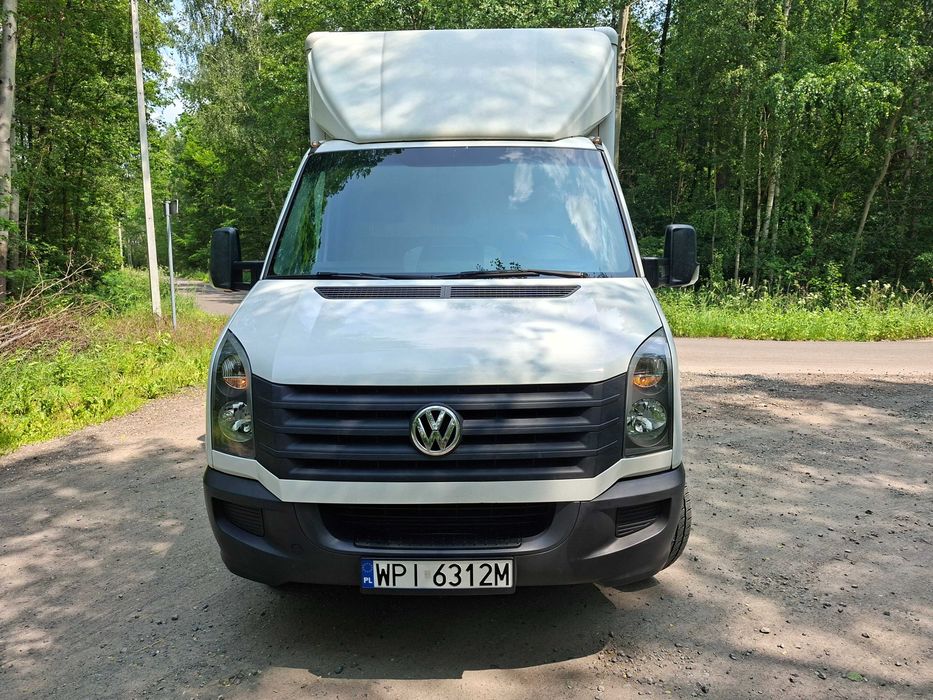VW Crafter 2017r 2.0 TDI kontener FV23% możliwa zamiana za kampera