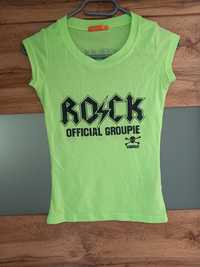 Koszulka zielona rock