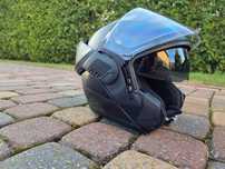 Kask motocyklowy szczękowy Nolan N120-1 czarny mat rozmiar S