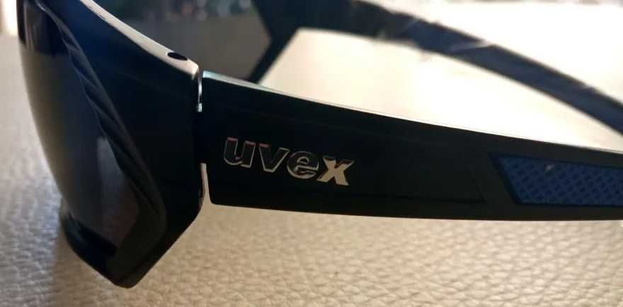 UVEX. Okulary przeciwsłoneczne rowerowe UV400.