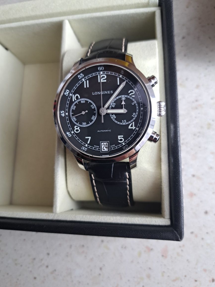 Zegarek Longines Heritage Military 1938 Chronograph L2.790.4.53.0