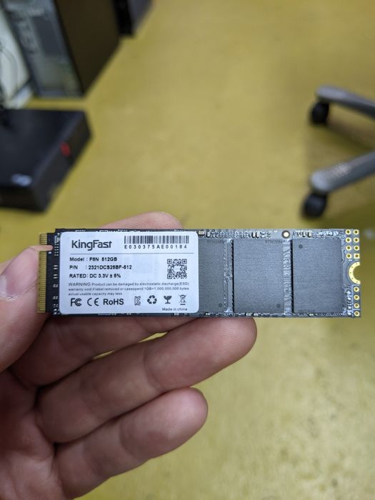 Накопичувач Intecko SSD nvme 512Gb Нові 100% здоровя