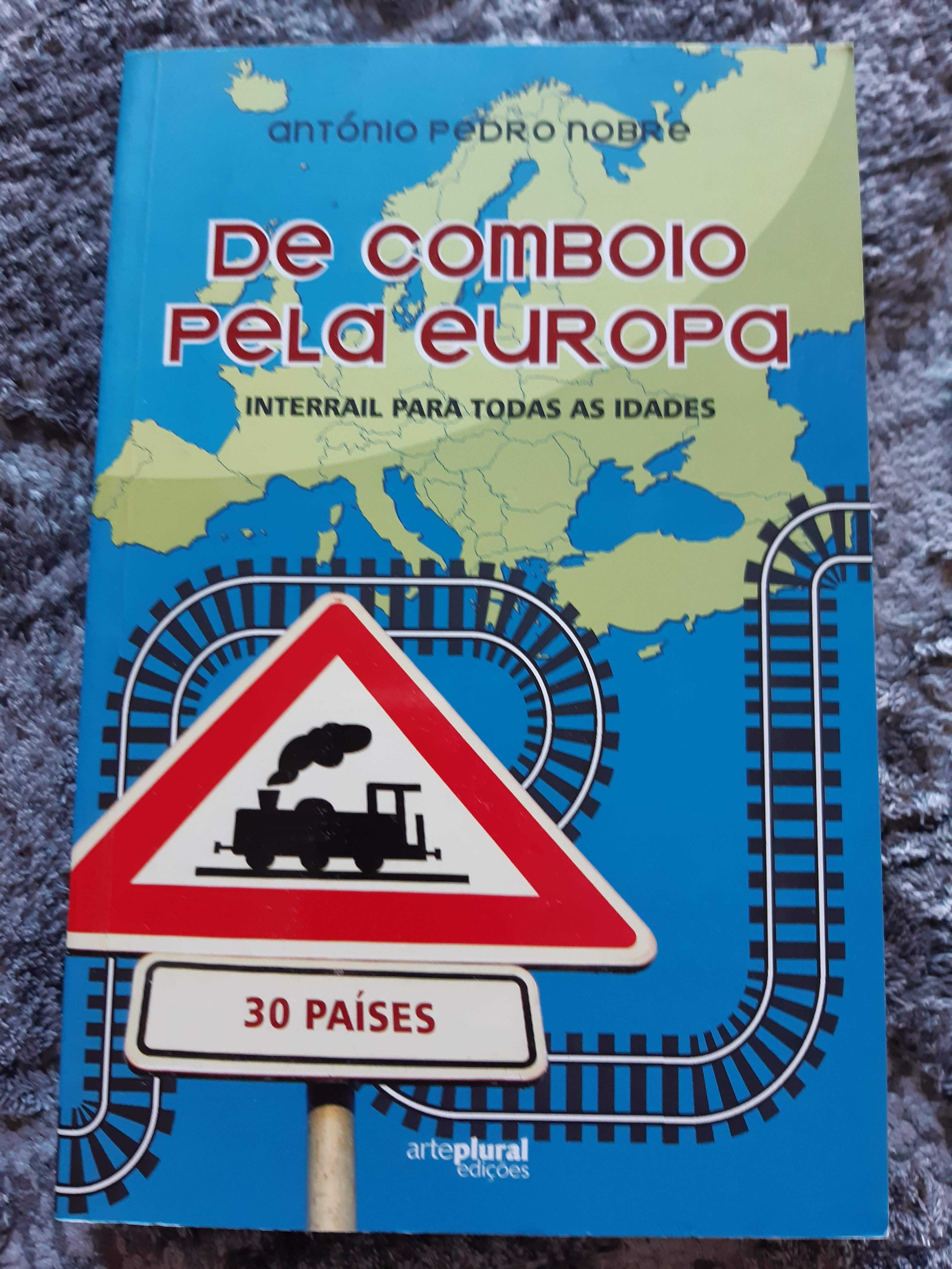 Livro "De Comboio pela Europa, InterRail para todas as idades"