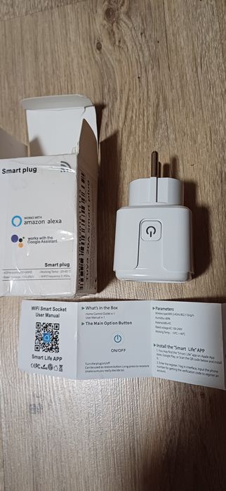 Wi-fi Розумна розетка 20А