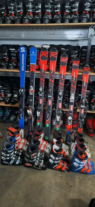 Pakiet nart Fis Rossignol HERO SL pro,Salomon