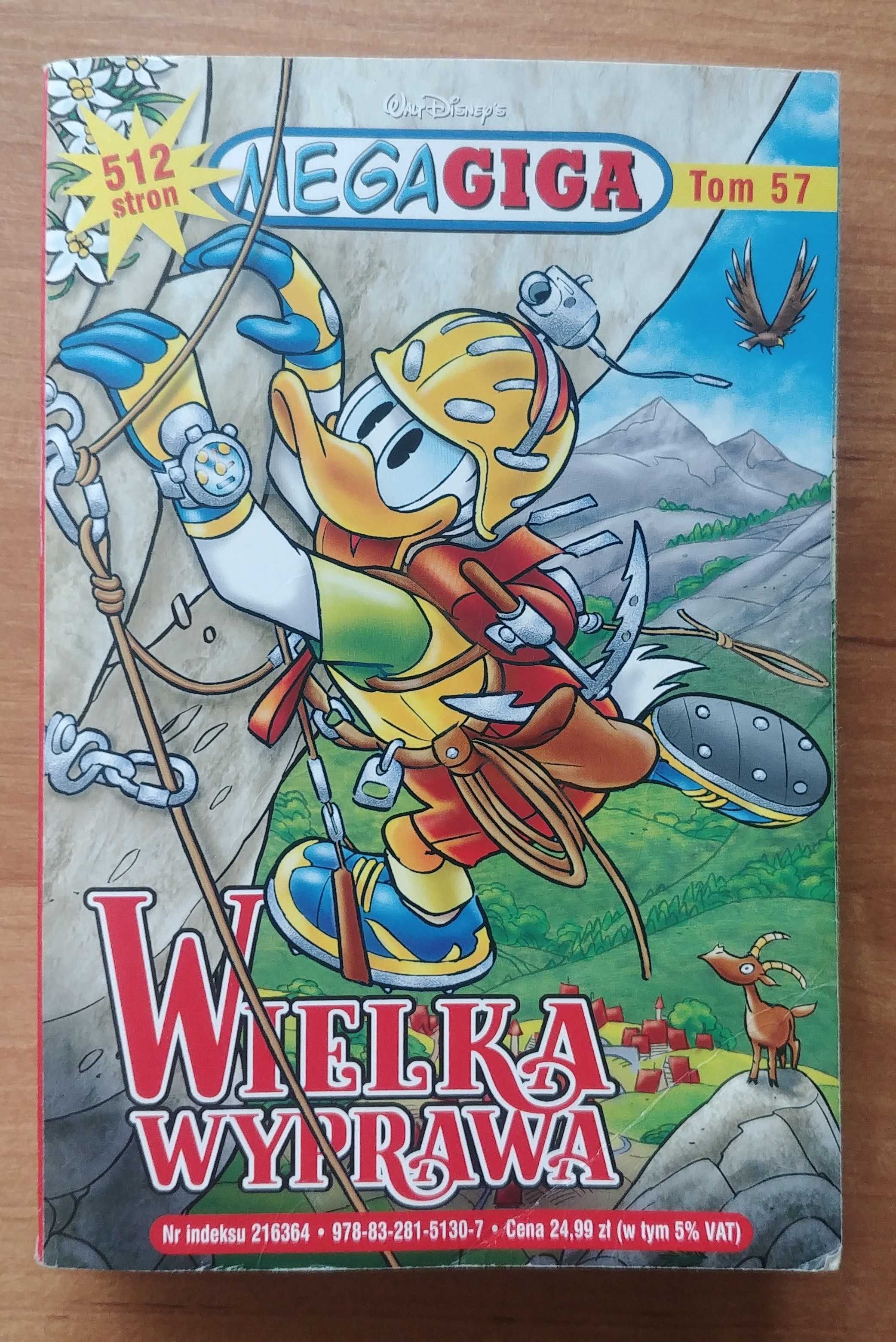 Komiks Megagiga - Wielka wyprawa - tom 57