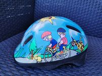 Kask rowerowy dla dziecka kolorowy