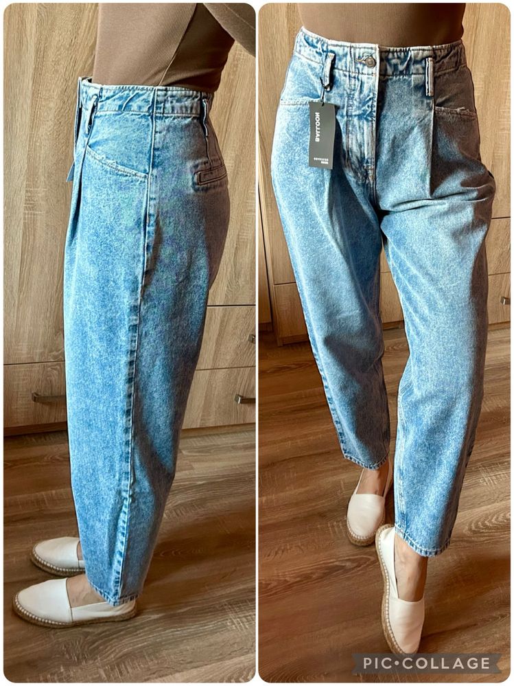 Reserved jeansy Balloon 36 nowe z metkami