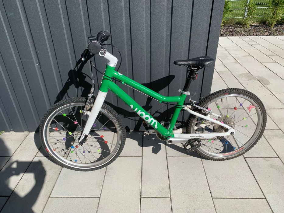 Rower woom 4 zielony