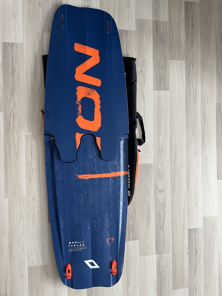 Deska NHP Split 2023 Nobile 142x43 z pokrowcem check in bag, nówka!