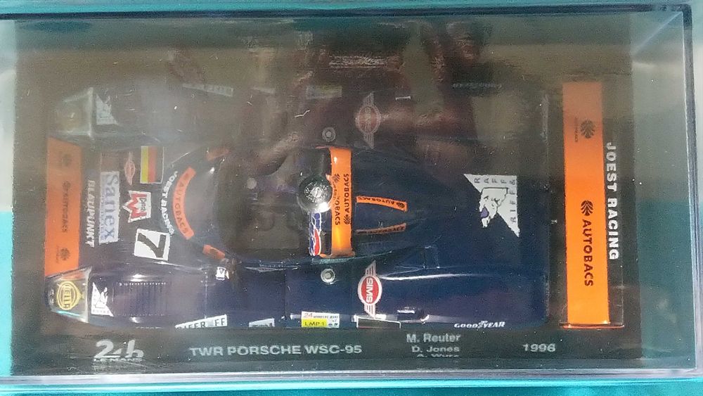 TWR Porsche WSC95 #7: Vencedor 24h Le Mans 1996 - Miniatura esc 1/43