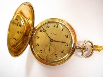 Zegarek kieszonkowy szwajcarski CYMA z 1925 roku - PIĘKNY ANTYK !