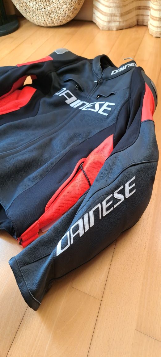 Casaco Dainese Racing 3 Pele - Novo