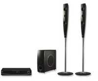 Pontos Essenciais LG HT462DZ sistema home cinema 2.1 canais 400 W :
-