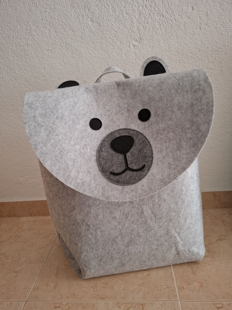 Cesto urso para arrumação