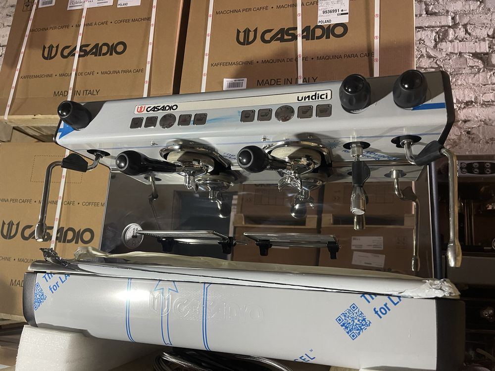 Нова крута кавоварка casadio undici high base висока група