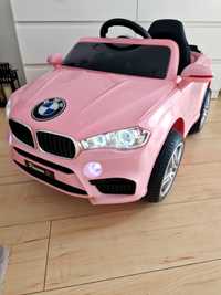 Samochód dla dzieci na akumulator, różowe bmw
