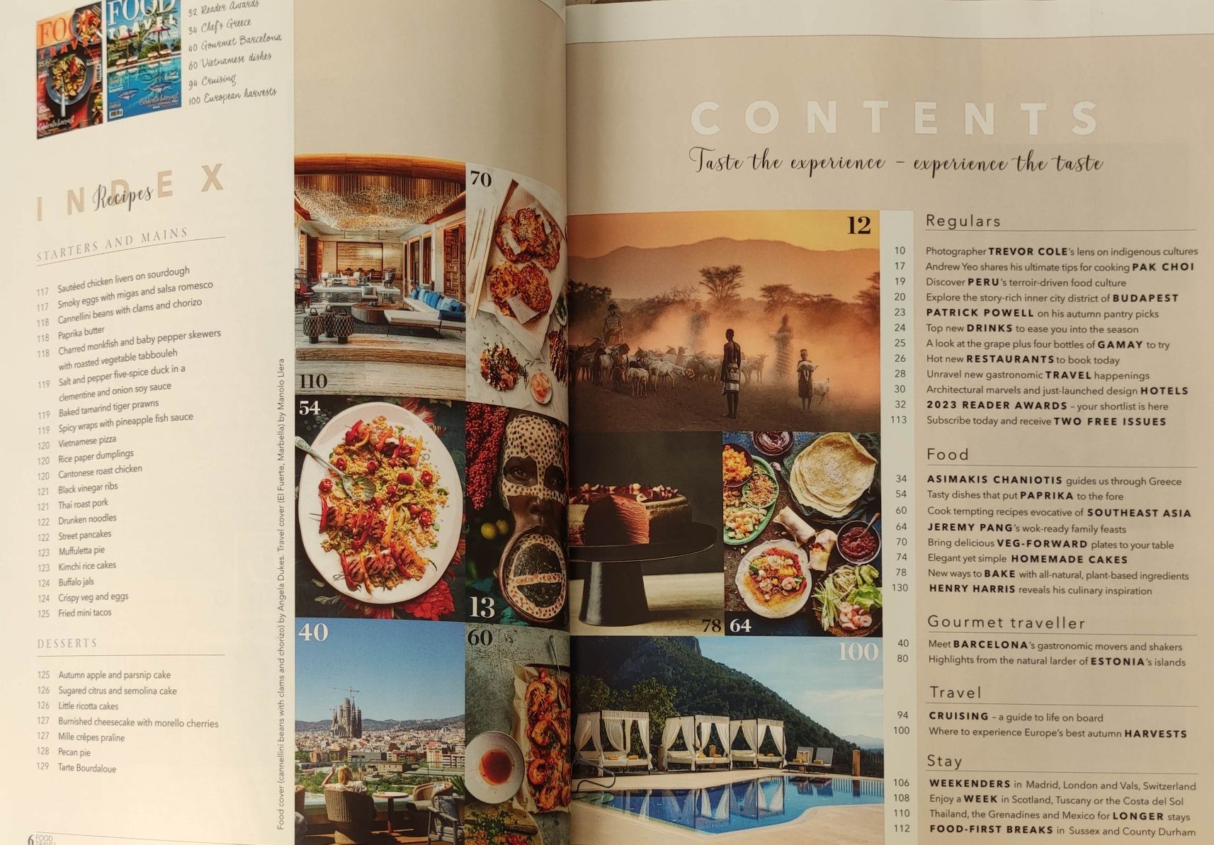 Magazyn Food And Travel [GB] 10/2023 kulinaria, podróże, piękne zdjęci