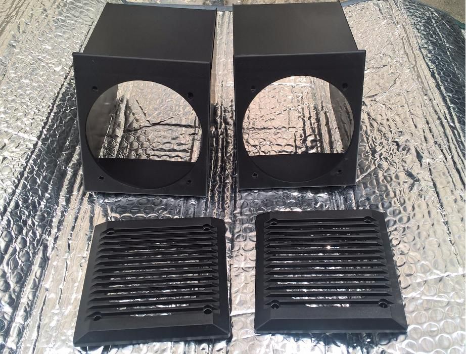 PANDA Fiat colunas caixas altifalantes suportes novo