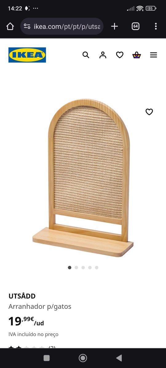 Arranjador Gato IKEA / UTSADD