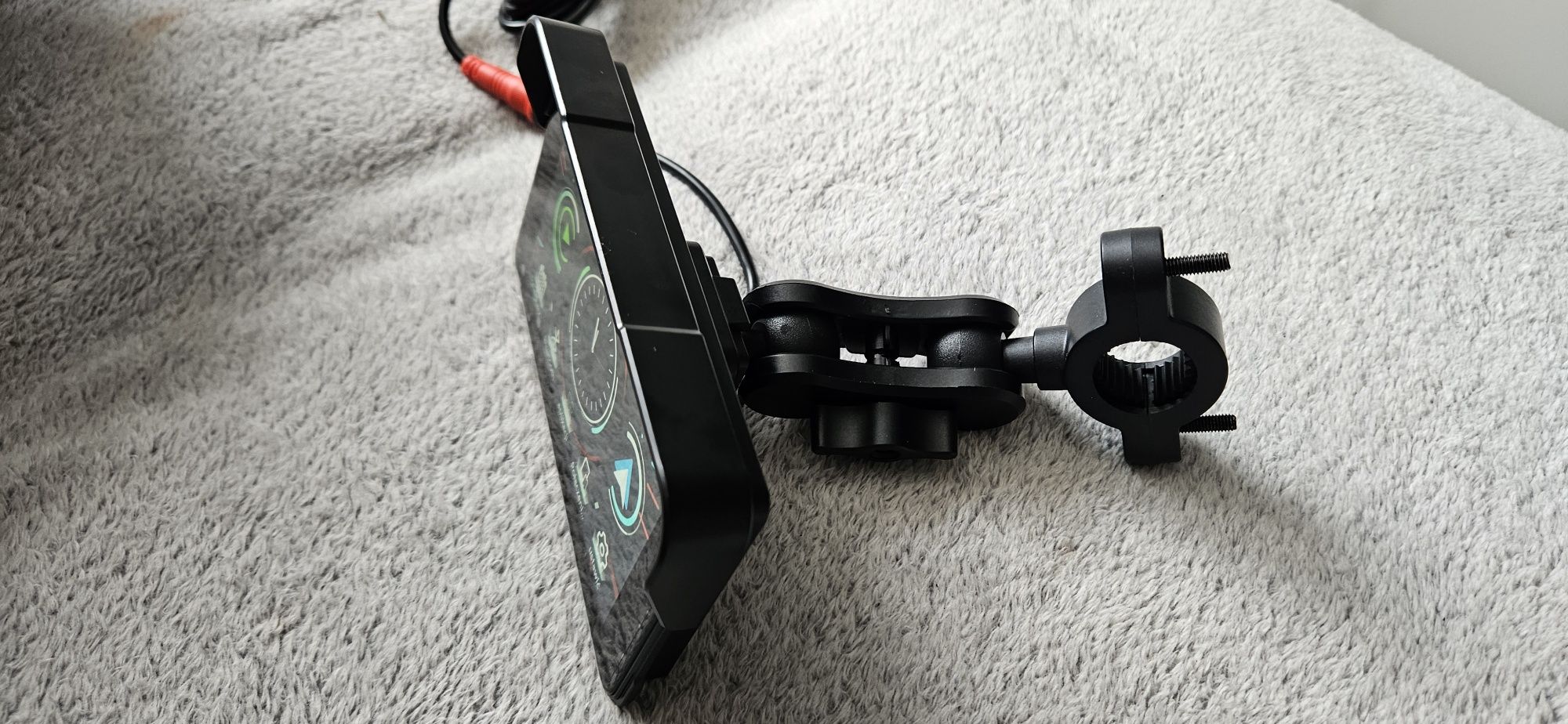 Carplay Android Antyradar Motocykl Skuter Nawigacja GPS Yanosik Mapy g