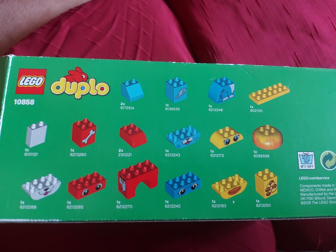 Лего duplo дупло мої перші тварини